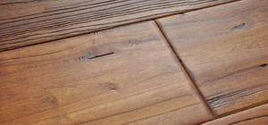 Oak distressed wood flooring